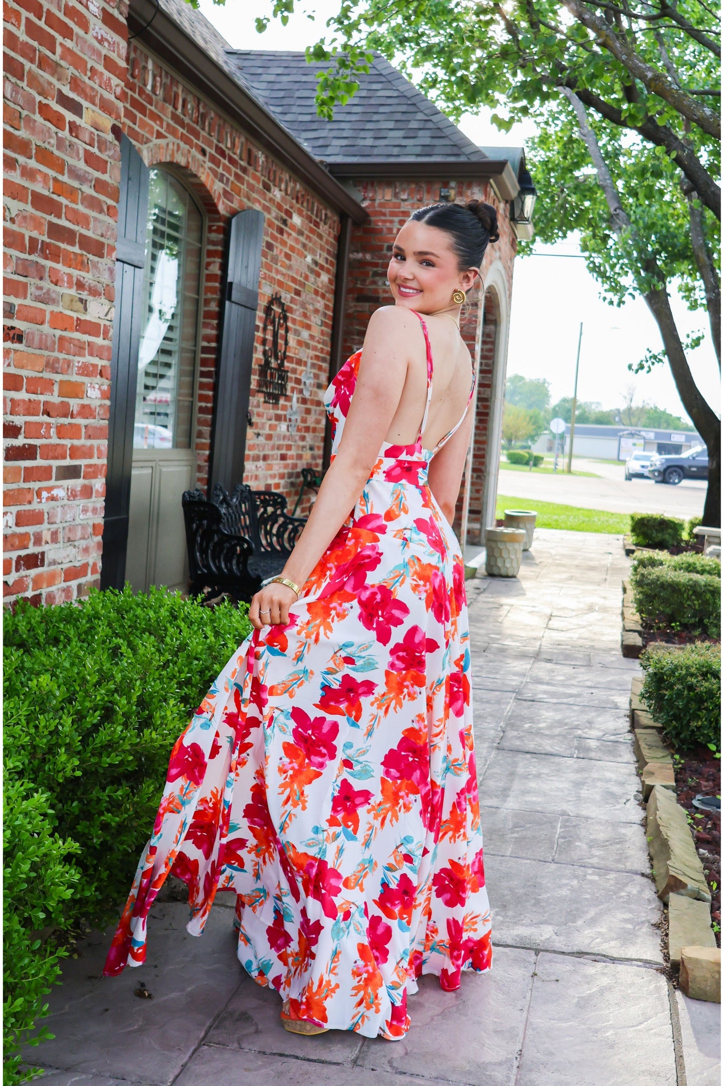 Lyla Floral Maxi Dress-Dresses-KCoutureBoutique, women's boutique in Bossier City, Louisiana