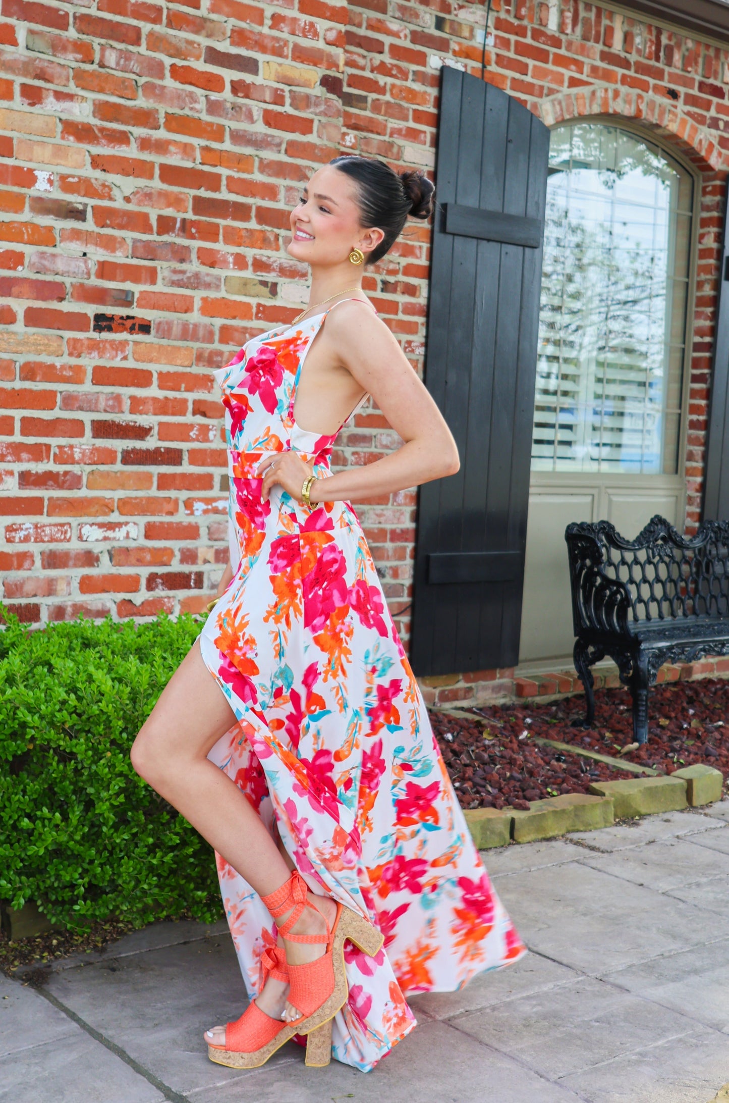 Lyla Floral Maxi Dress-Dresses-KCoutureBoutique, women's boutique in Bossier City, Louisiana