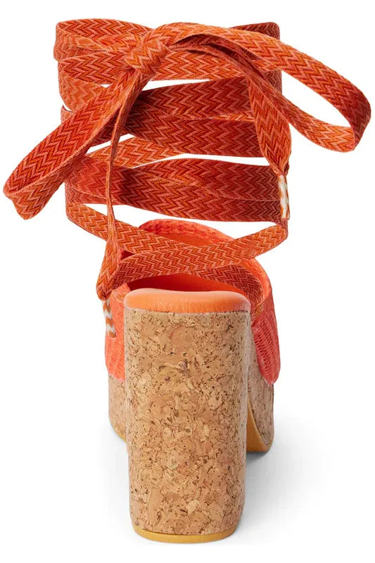 Magnolia Orange Platform Heel-KCoutureBoutique, women's boutique in Bossier City, Louisiana
