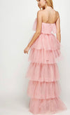 Pretty In Pink High Low Tulle Dress-Dress-KCoutureBoutique, women's boutique in Bossier City, Louisiana