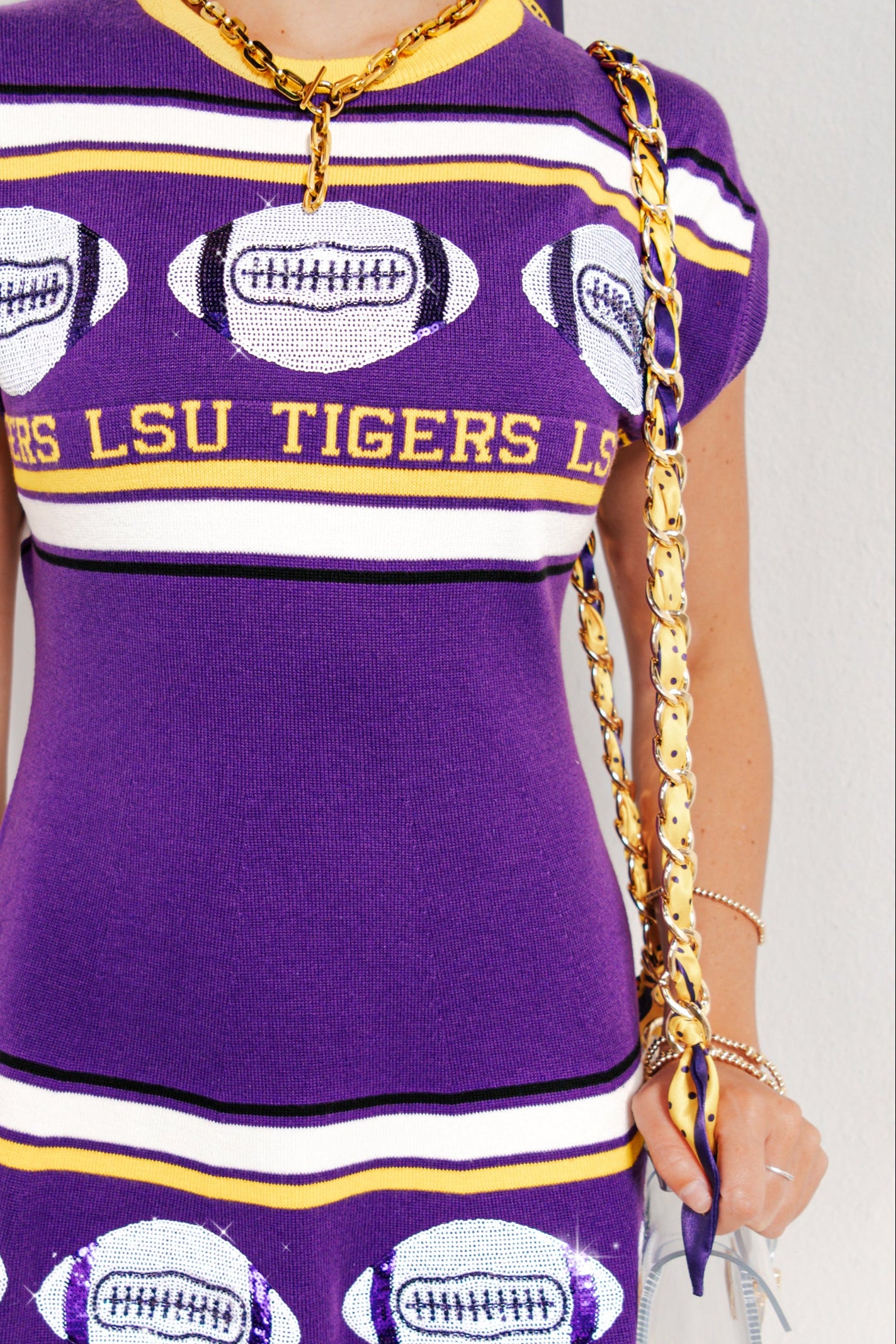 Game Day Scarf Chain Strap