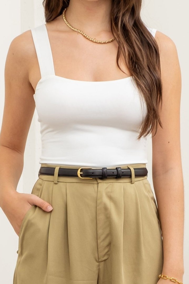 Reversible Square Neck Seamless Cami-Clothing-KCoutureBoutique, women's boutique in Bossier City, Louisiana