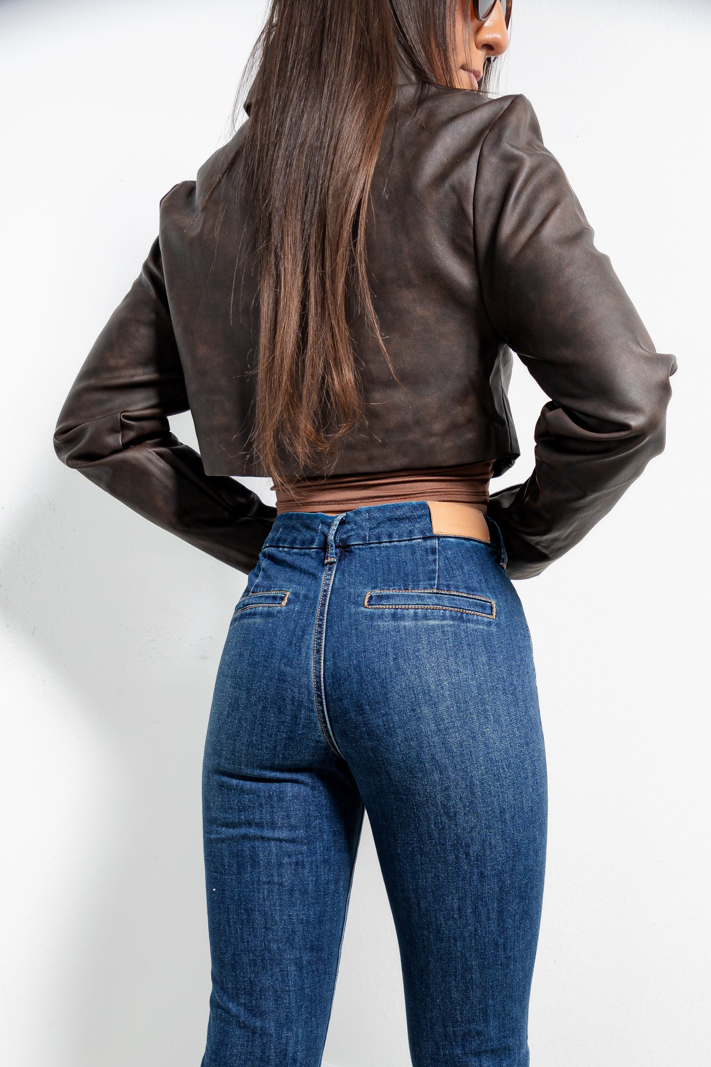 Rodeo Smoke Cropped Jacket