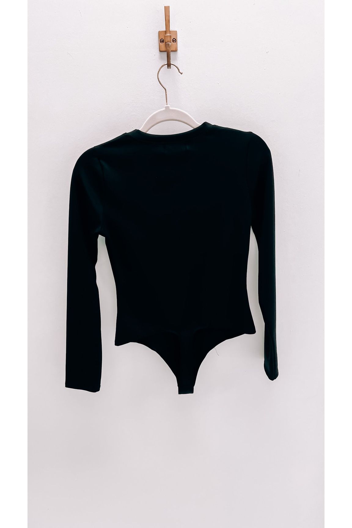 Scarlett Stretch Long Sleeve Bodysuit-BodySuit-KCoutureBoutique, women's boutique in Bossier City, Louisiana