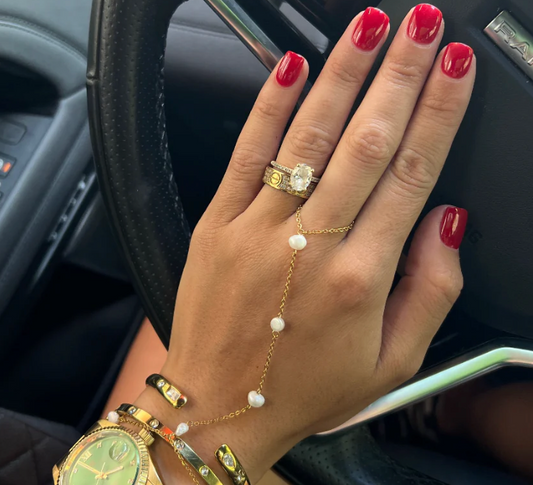 Pearl Hand Chain