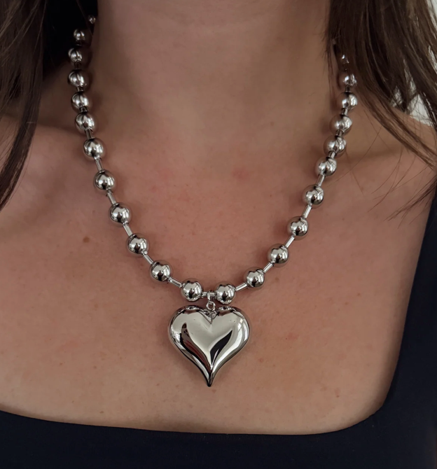 Chunky Heart Necklace
