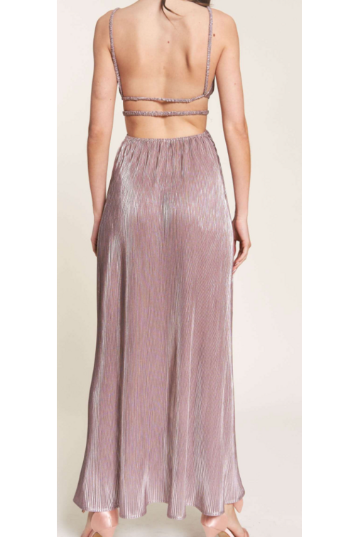 Shimmer Sweet Mauve Maxi Dress-Dresses-KCoutureBoutique, women's boutique in Bossier City, Louisiana