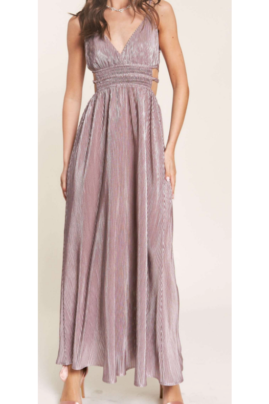 Tiered To Heaven Satin Maxi Dress