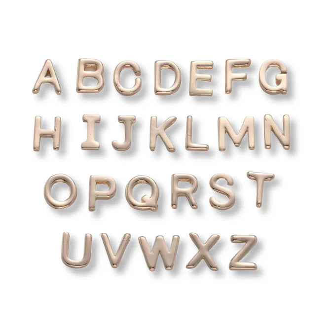 Kinsey Gold Filled Letter Slide Charms