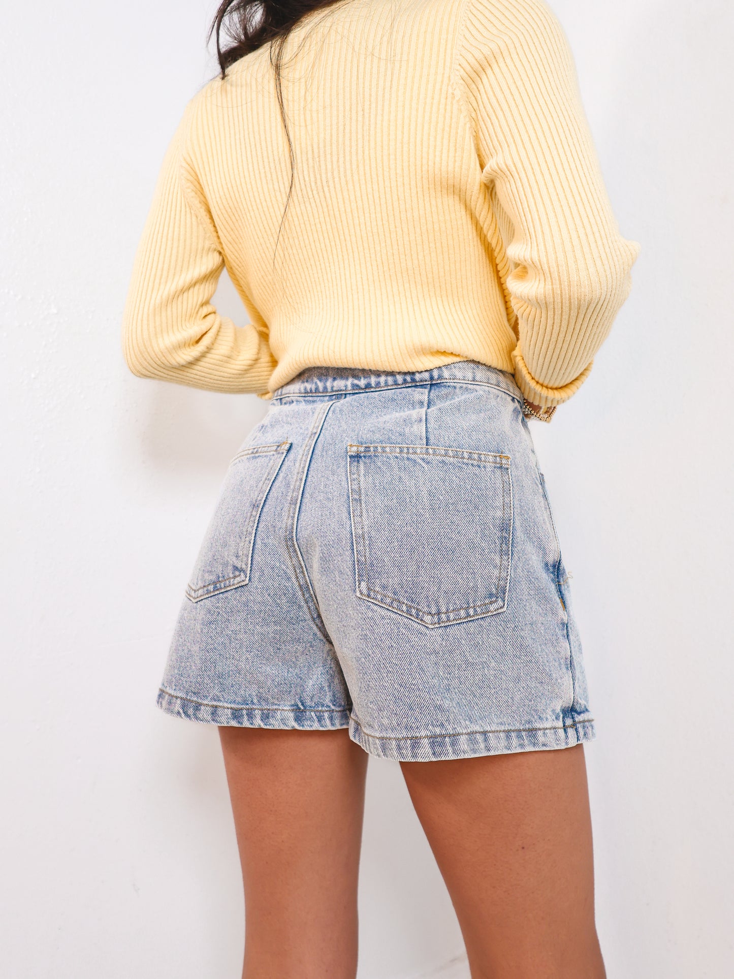 Endless Rose Denim Wrap Skort