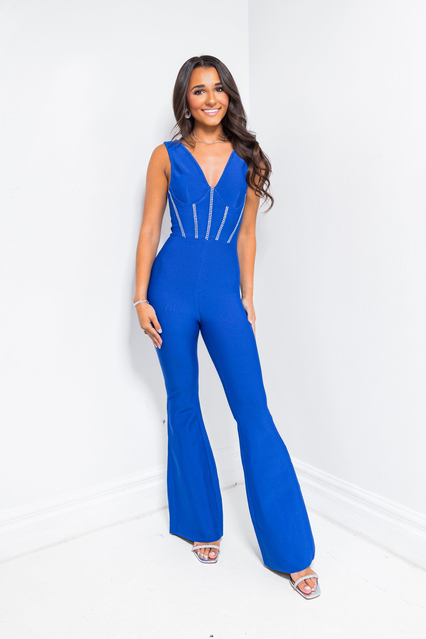 Spotlight Hour Bandage Jumpsuit