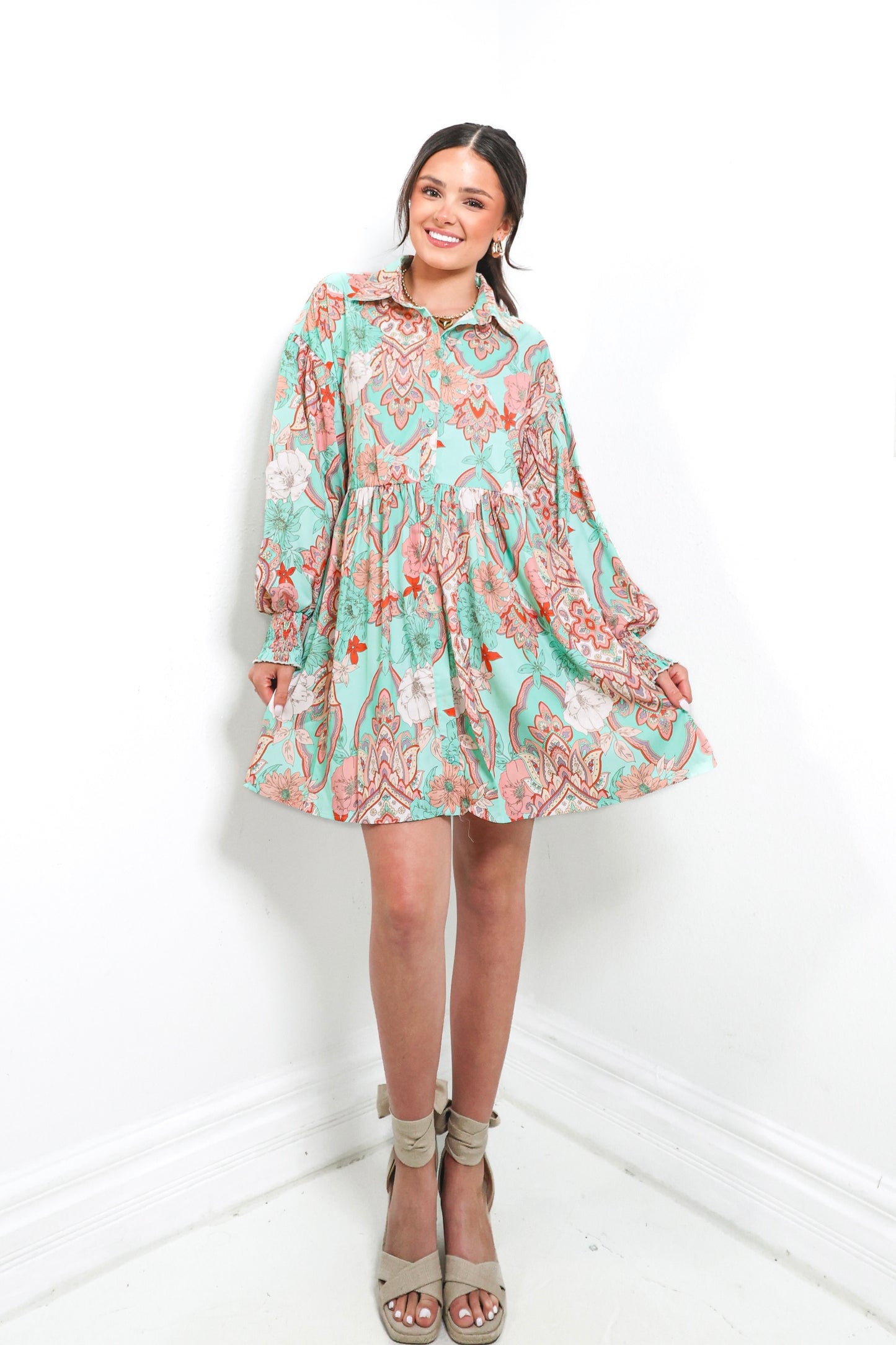 Sun Kissed Mosaic Dress