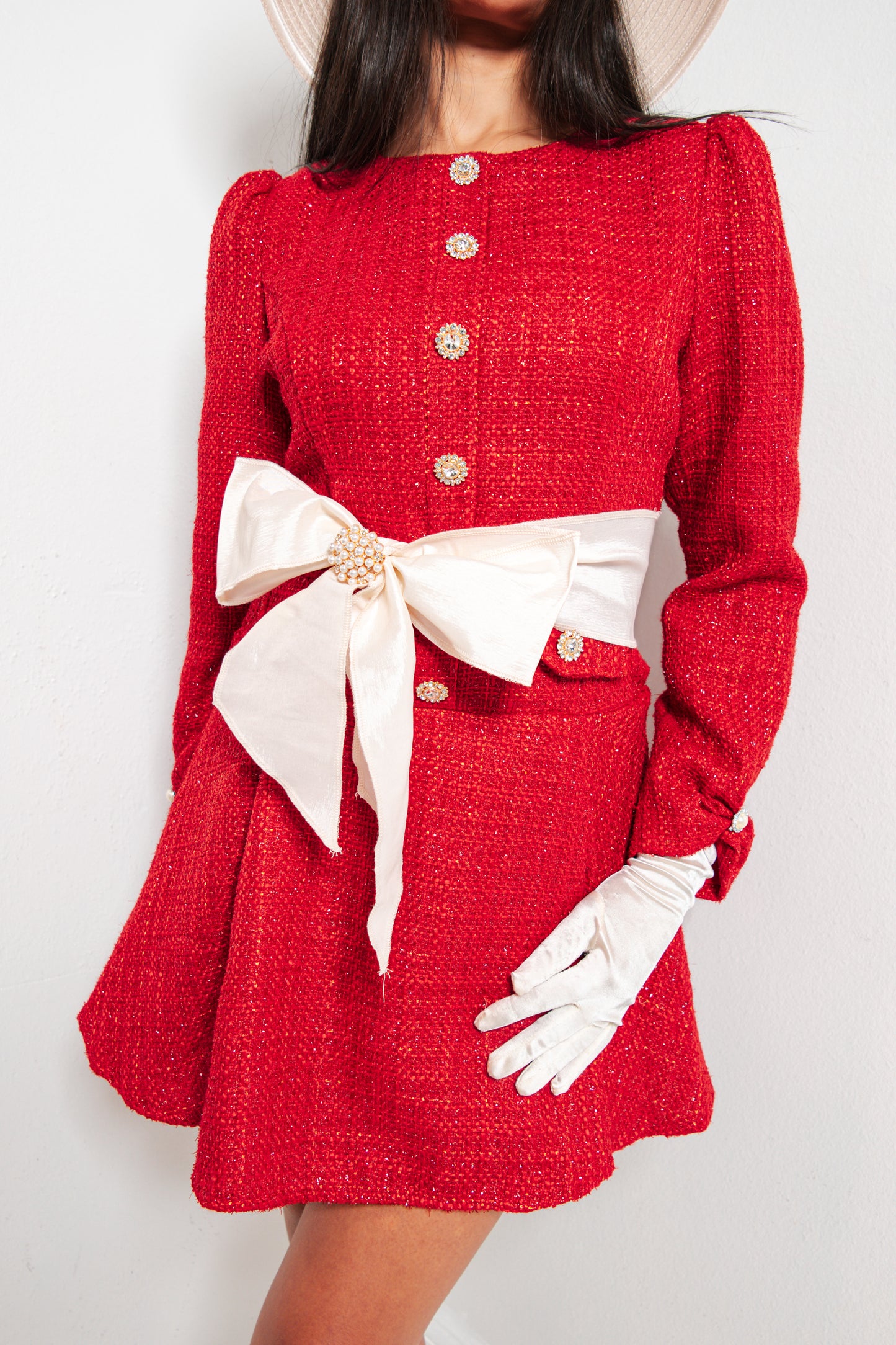 The Ruby Darling Tweed Dress