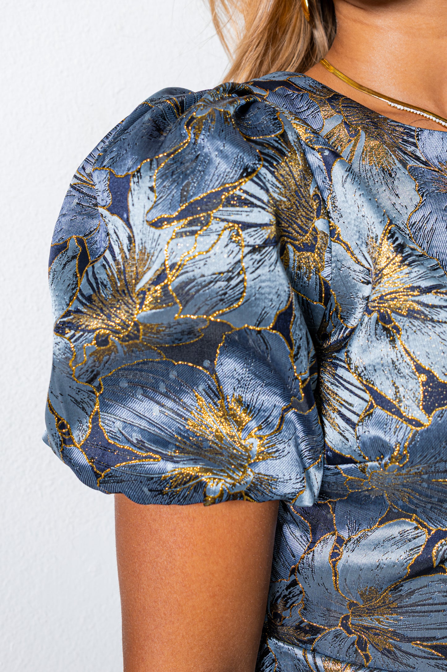 Thorn & Bloom Jacquard Mini Dress