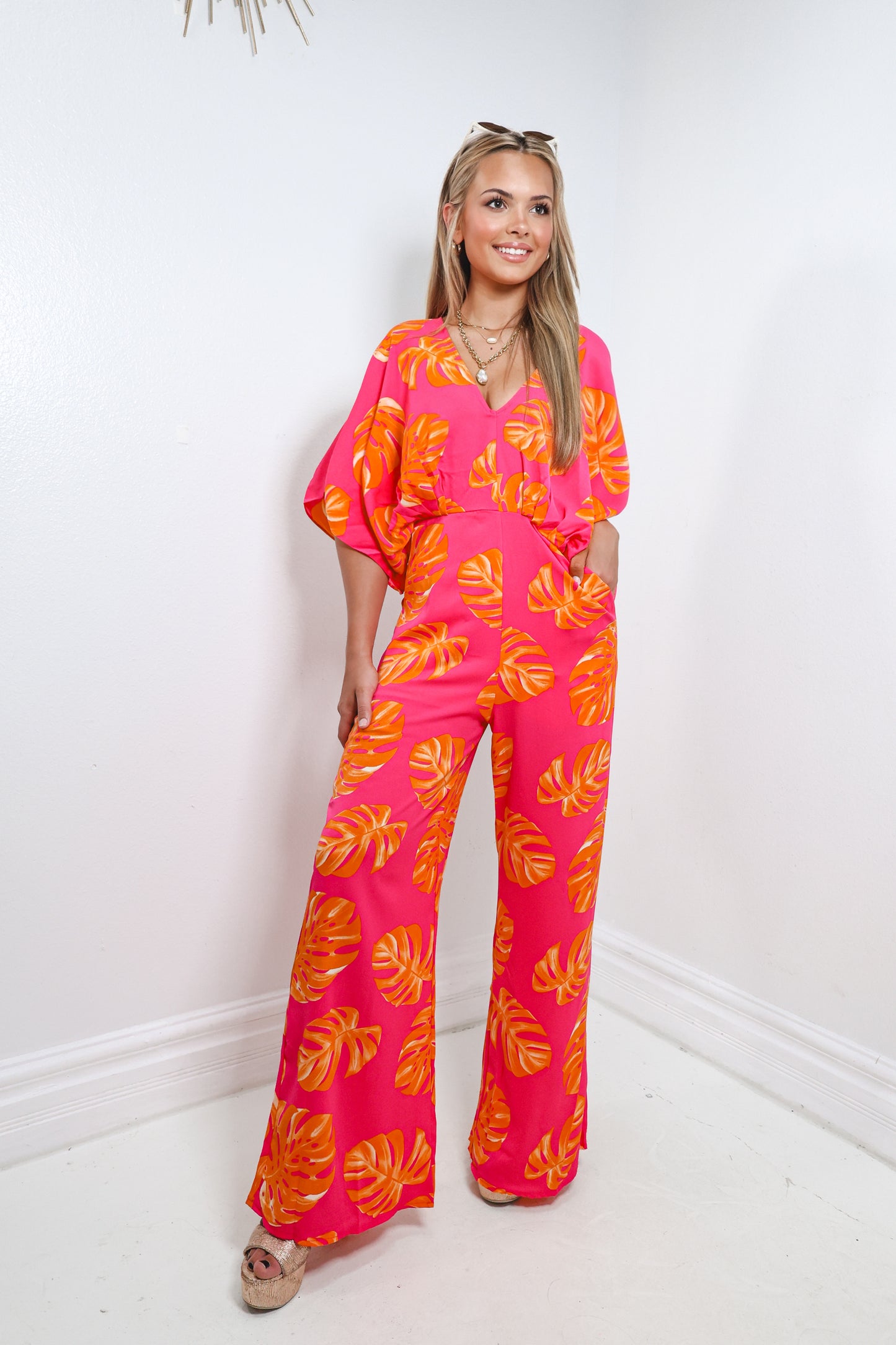 Tropic Like It's Hot Printed Jumpsuit
