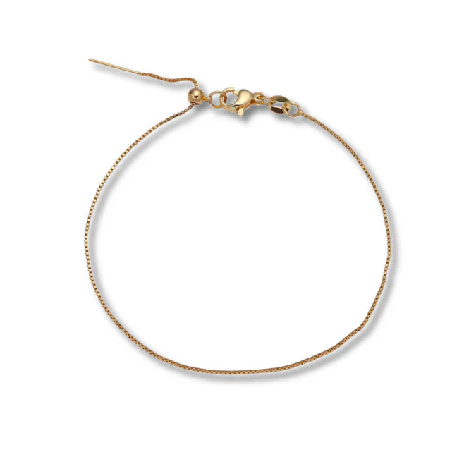 Kinsey Gold Filled Adjustable Box Chain