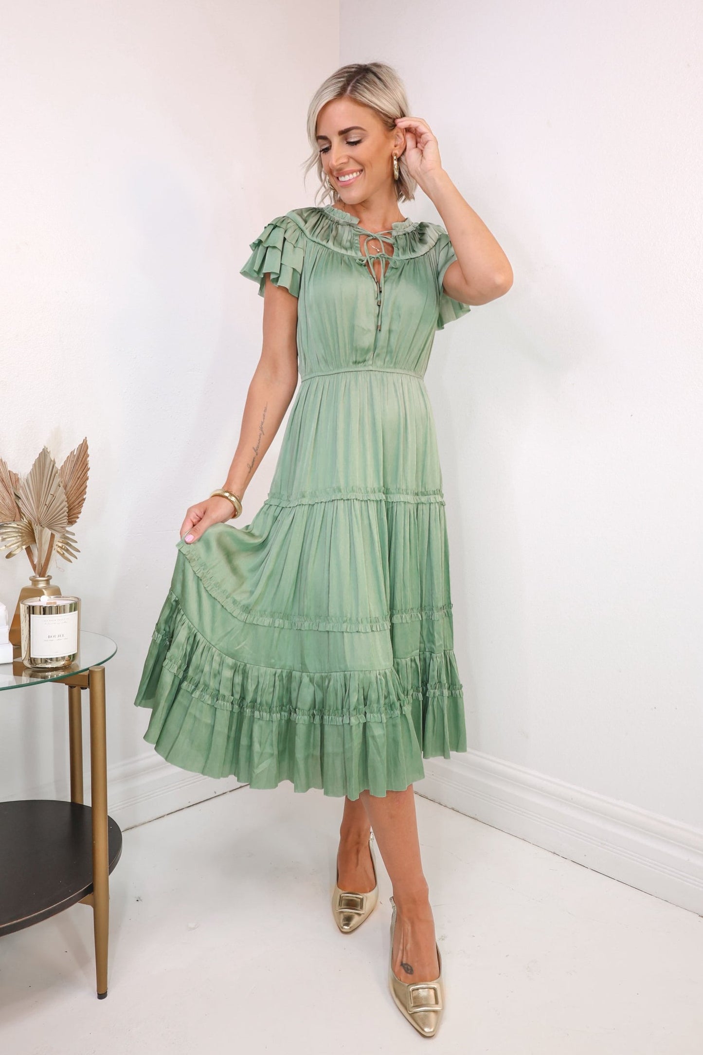 Won Your Heart Midi Dress