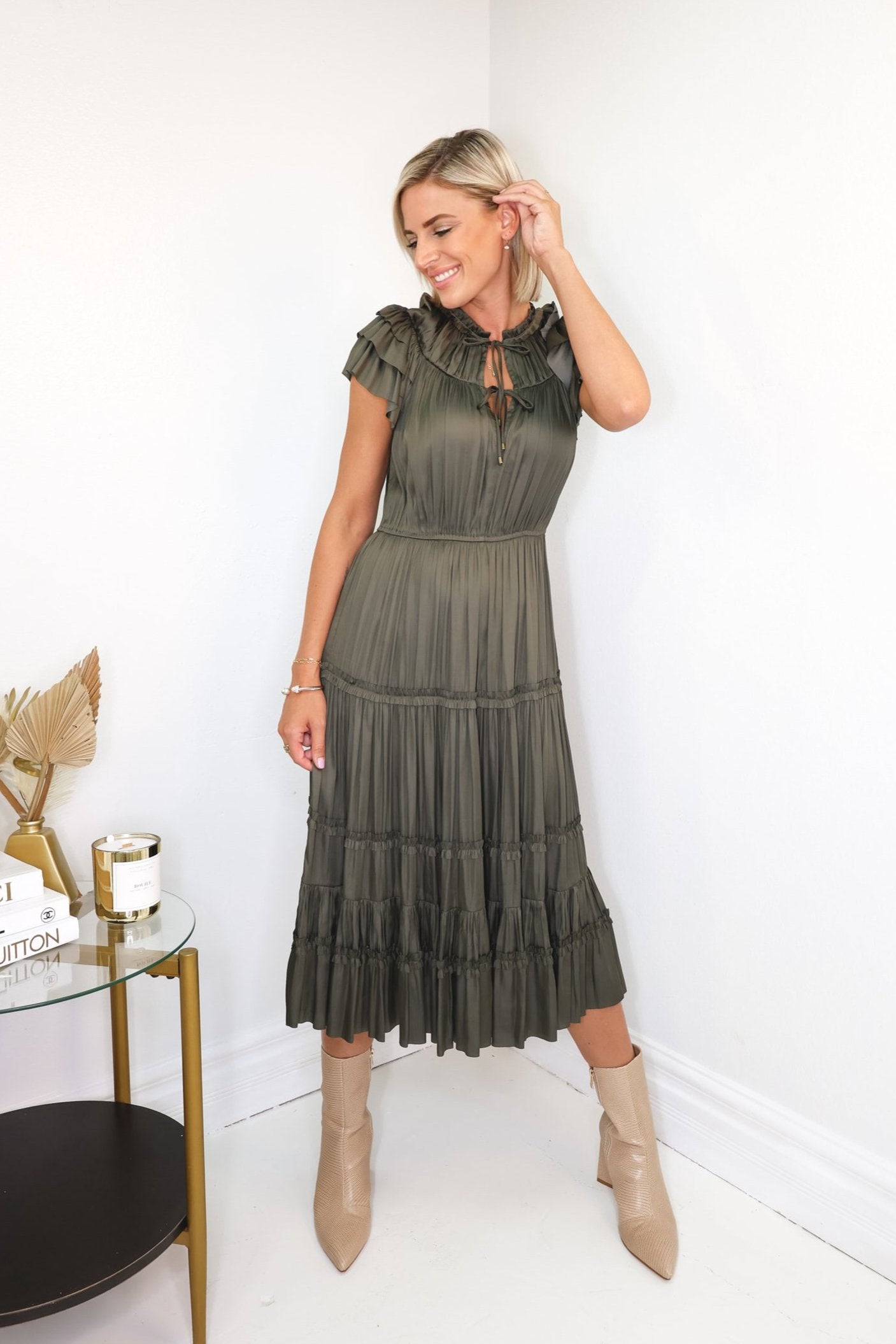 Won Your Heart Midi Dress