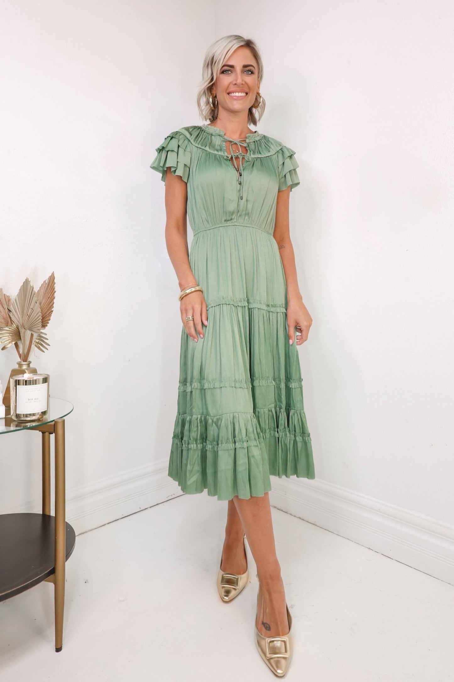 Won Your Heart Midi Dress
