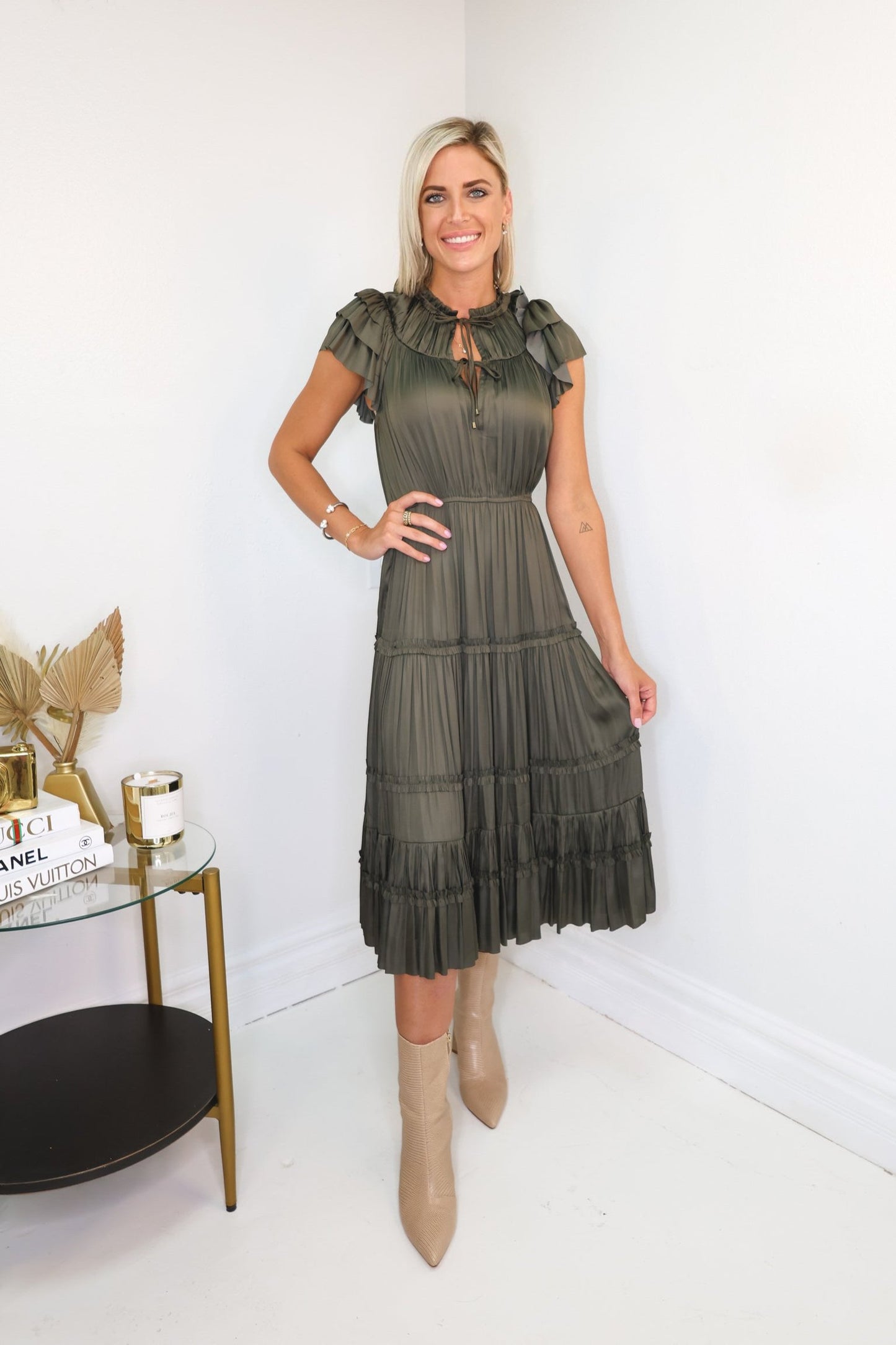 Won Your Heart Midi Dress