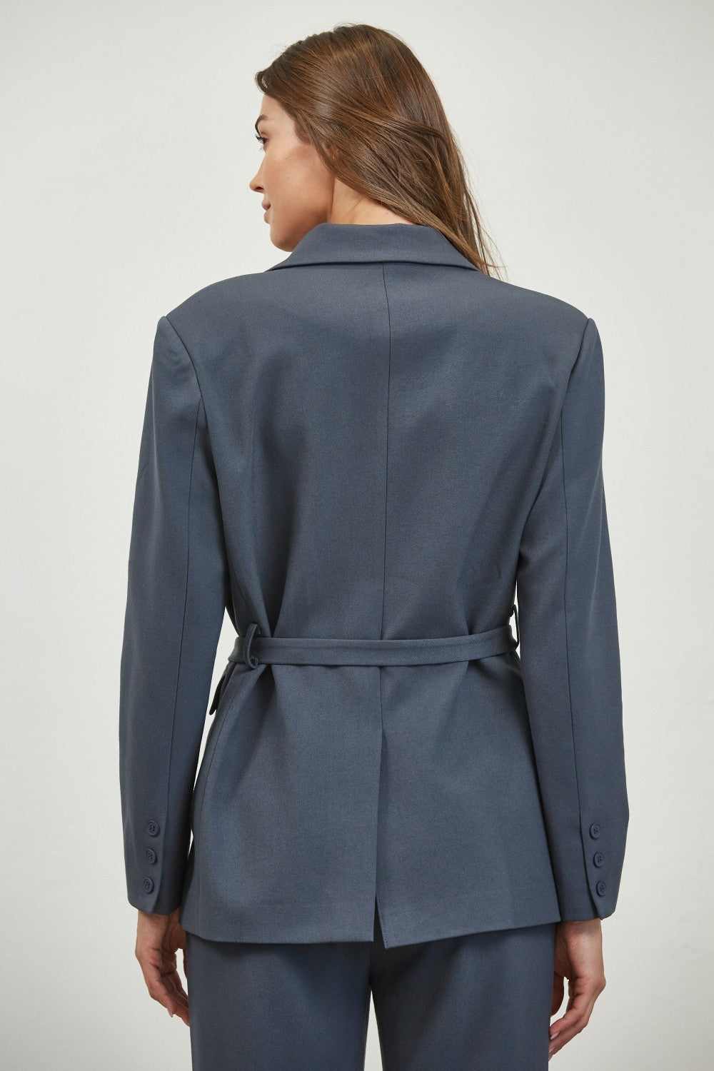 Power Move Belted Blazer