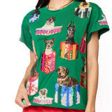 QOS Dogs in Presents Tee