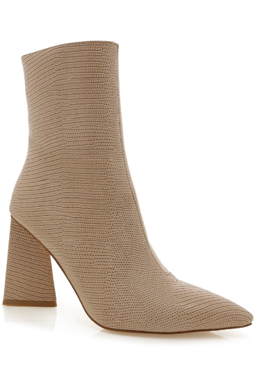 BILLINI Felka Light Taupe Scale Booties-Shoes-KCoutureBoutique, women's boutique in Bossier City, Louisiana