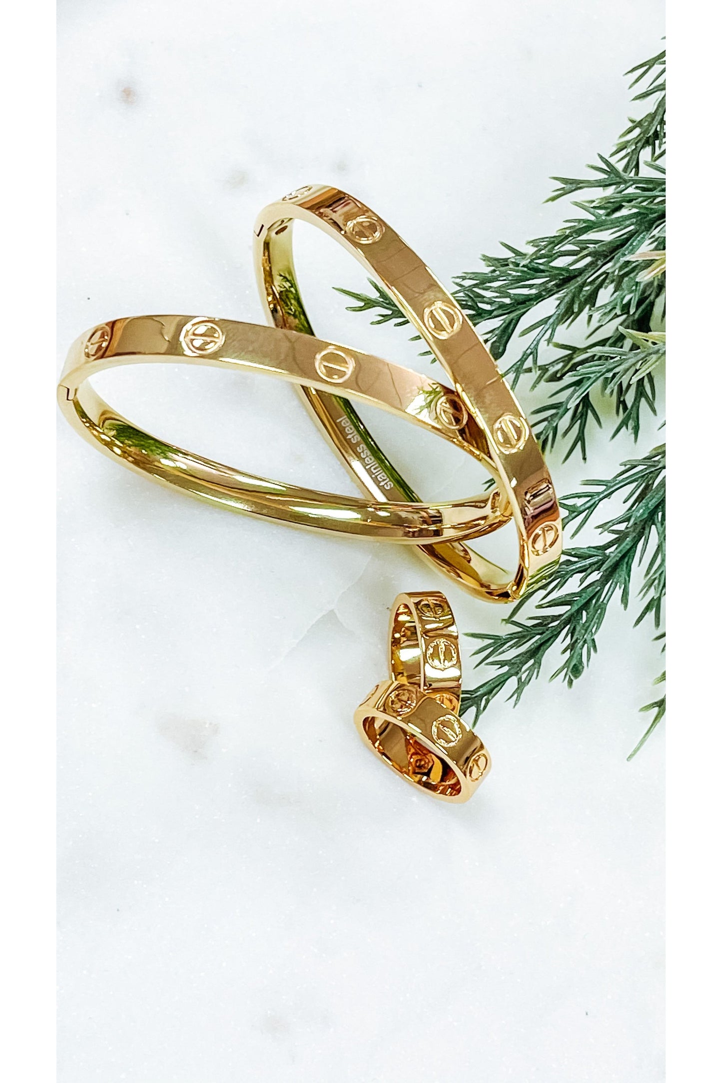Fashion Bolted Love Bangle-Bracelets-KCoutureBoutique, women's boutique in Bossier City, Louisiana