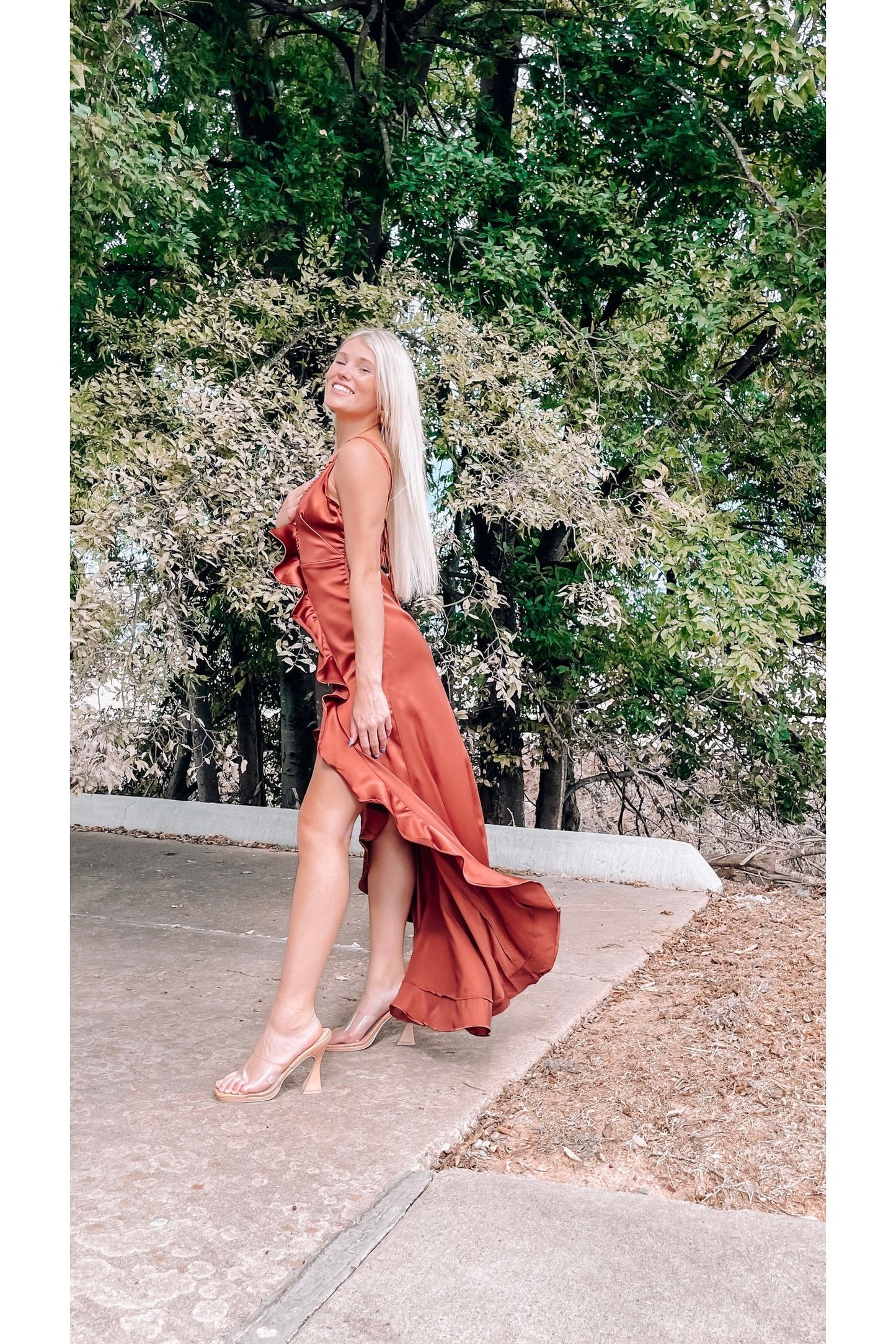 In Love Forever Ruffle Maxi Dress-Dresses-KCoutureBoutique, women's boutique in Bossier City, Louisiana