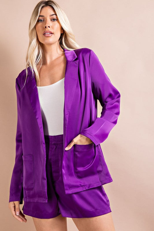 Maddie Style Blazer Top-Outerwear-KCoutureBoutique, women's boutique in Bossier City, Louisiana