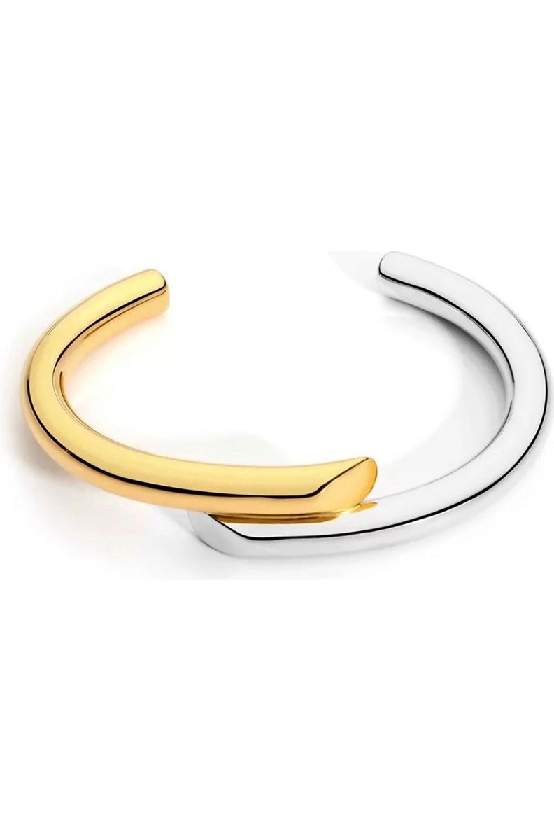 Sahira Helen Two Tones Cuff-Bracelets-KCoutureBoutique, women's boutique in Bossier City, Louisiana