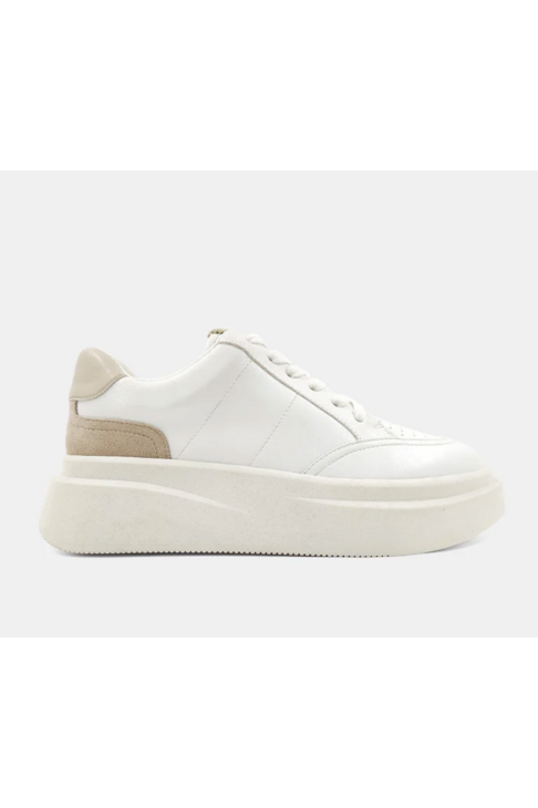 Shu Shop Skylar White Platform Sneaker - Main Image