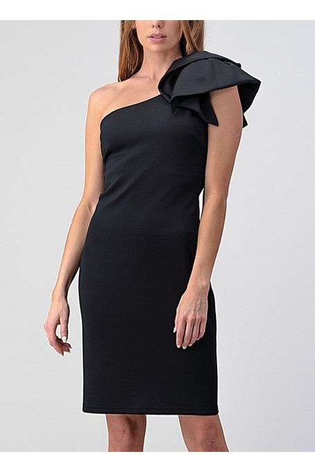 Your One & Only Ruffle Dress-Dresses-KCoutureBoutique, women's boutique in Bossier City, Louisiana