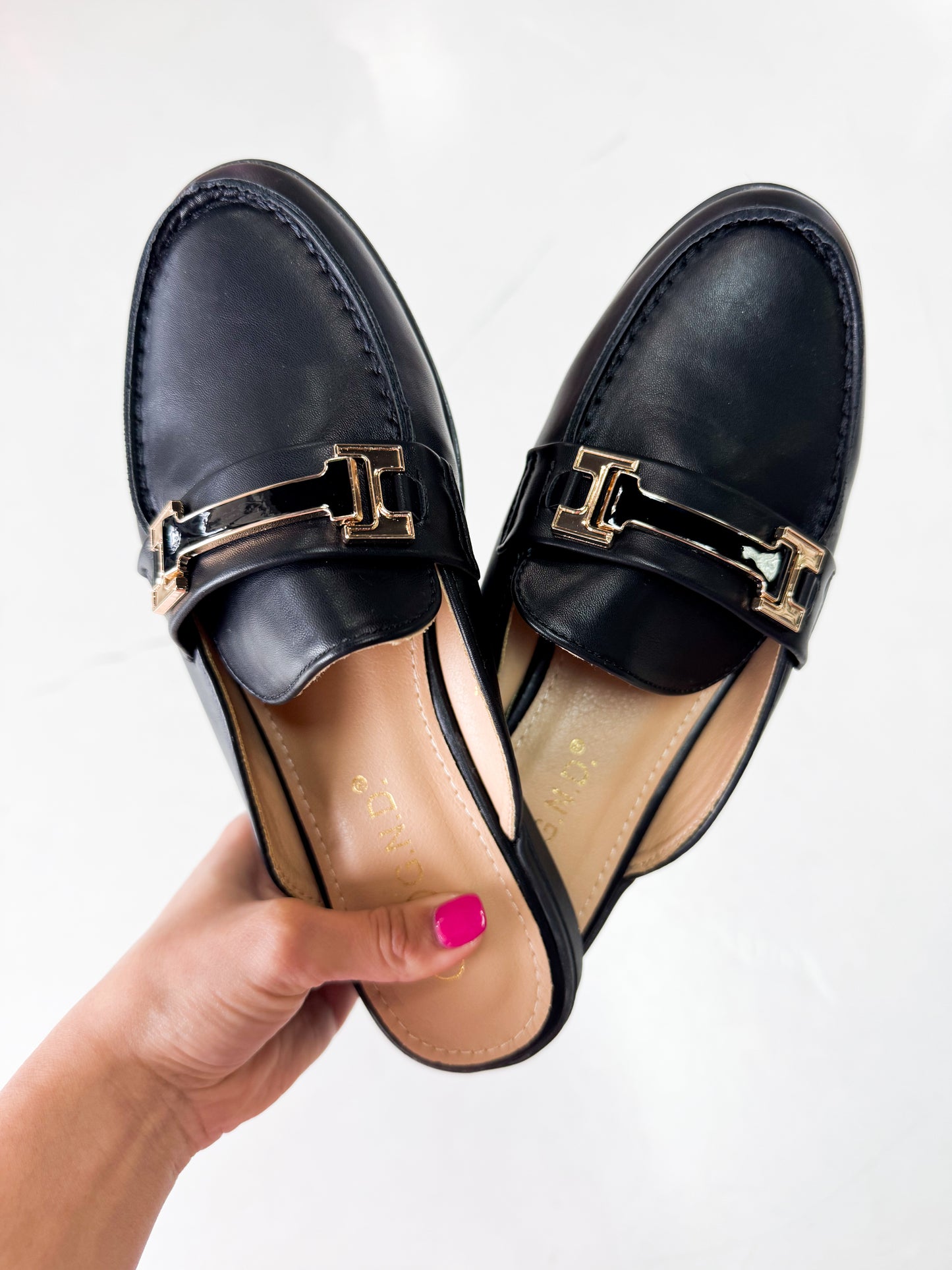 Jet Black Luxe Loafers