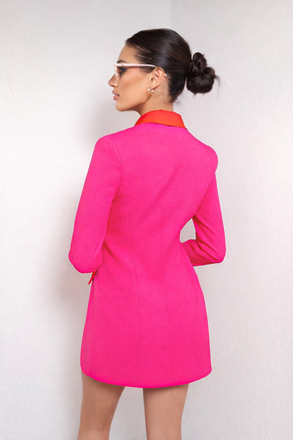 Flirt Meets Fierce Blazer Dress