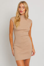 Mock Neck Sleeveless Sweater Dress – KCoutureBoutique