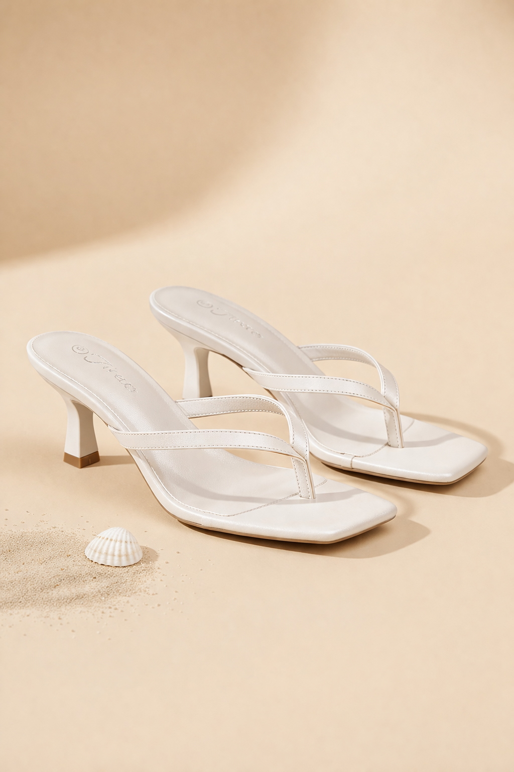 Bare Sands Thong Heel