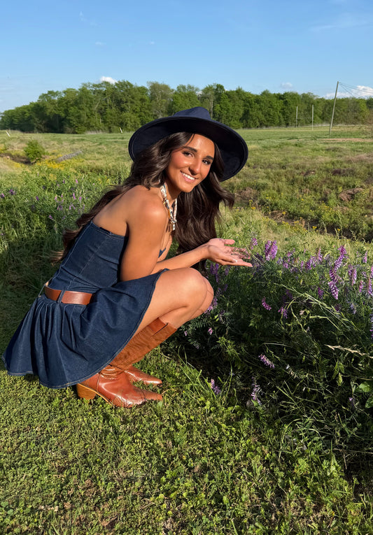 Blue Jean Baby Mini Dress