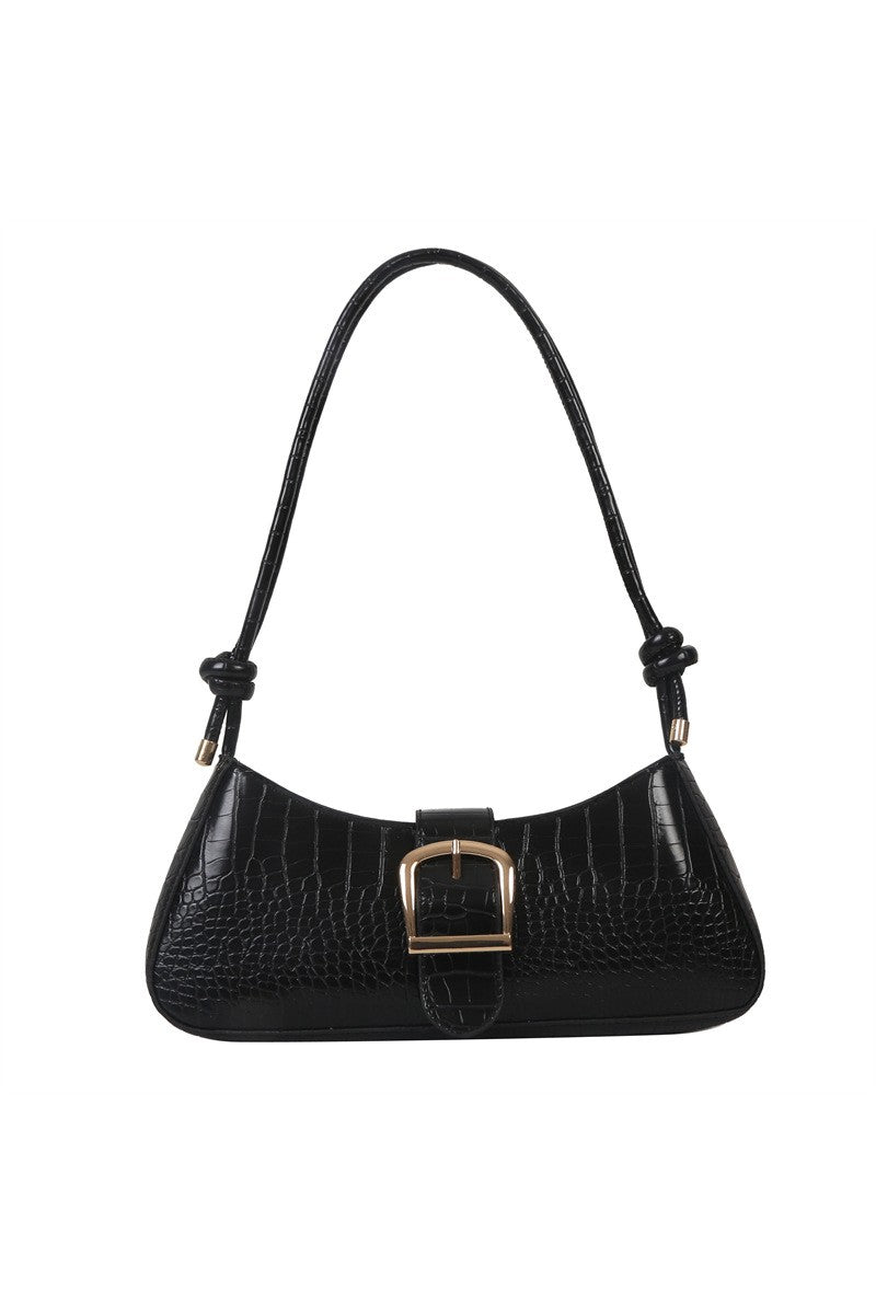 Croc Chic Buckle Bag