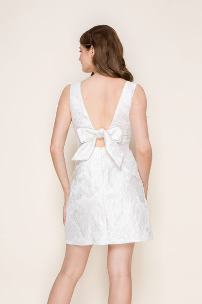 Dazzling Jacquard Mini Dress
