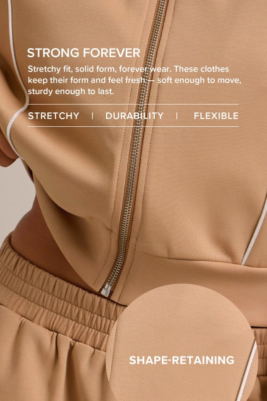 Off-Duty Luxe Pullover & Pant Set