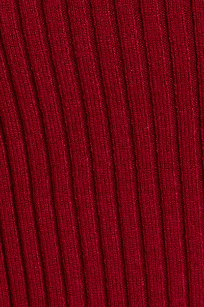 Off the Edge Ribbed Sweater Top
