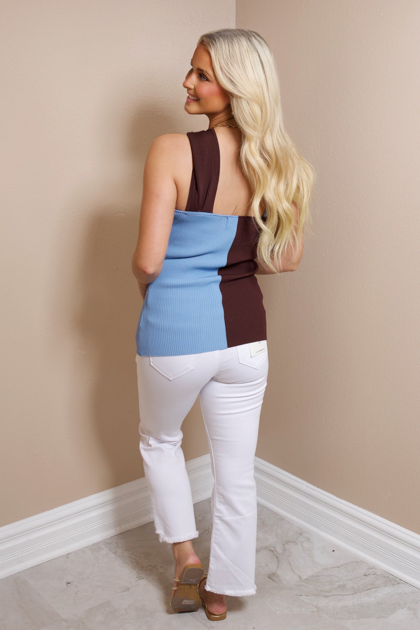 Twist of Fate Hardware Halter Top