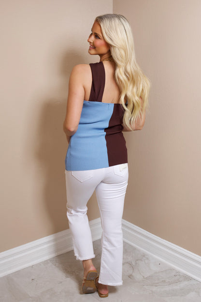 Twist of Fate Hardware Halter Top