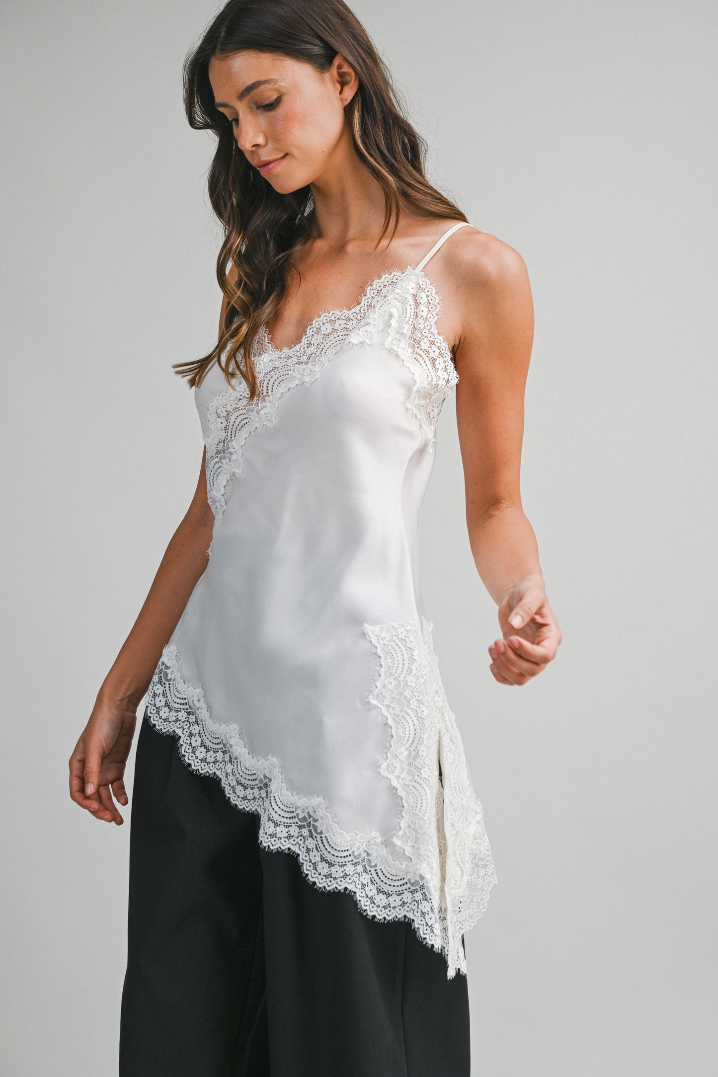 Midnight Muse Lace Cami