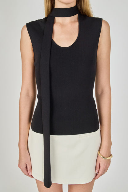Endless Rose Knitted Neckband Top