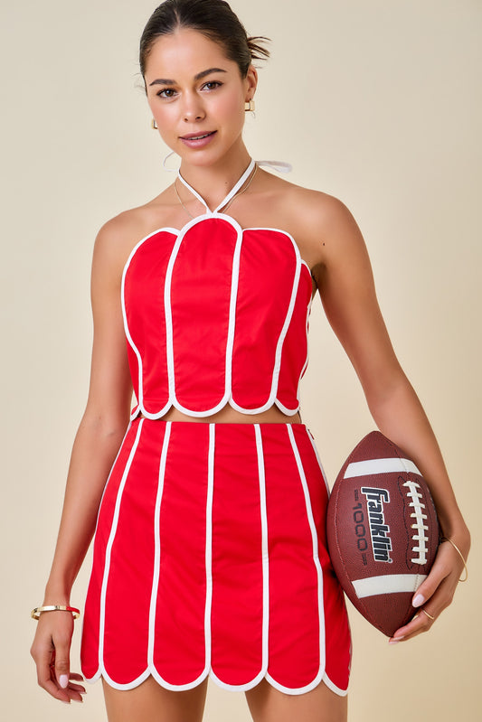 Touchdown Darling Halter Top