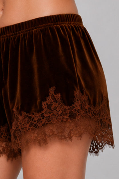 Luxe Life Velvet Shorts