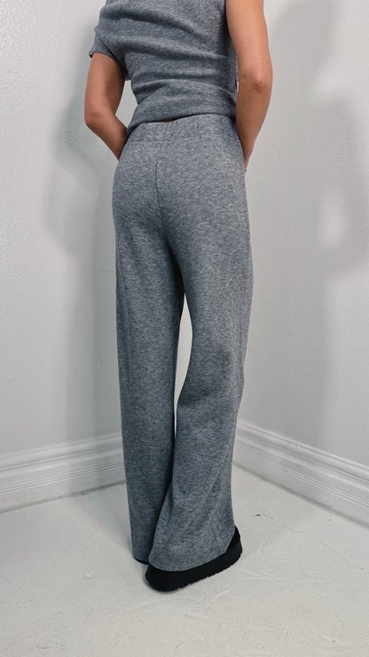 Pure Comfort High Waisted Knit Pants