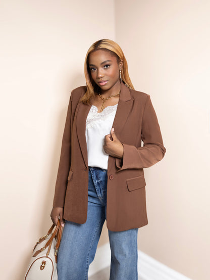 Marsy Single-Breasted Jacket